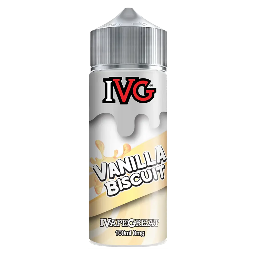 IVG Vanilla Biscuit 100ml E-Liquid Vape Juice - FROM 10.39 IVG Vanilla Biscuit 100ml E-Liquid Vape Juice - FROM 10.39