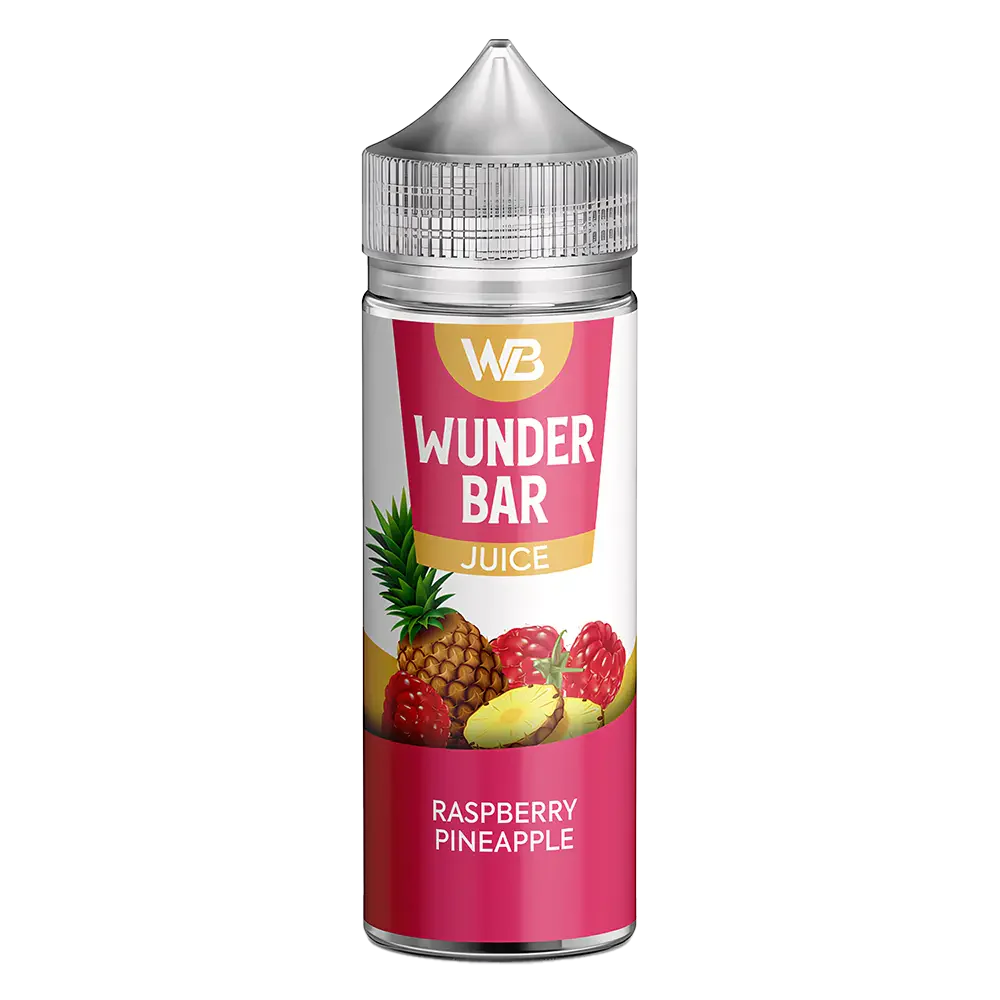 Wunder Bar Raspberry Pineapple 100ml Shortfill E-Liquid