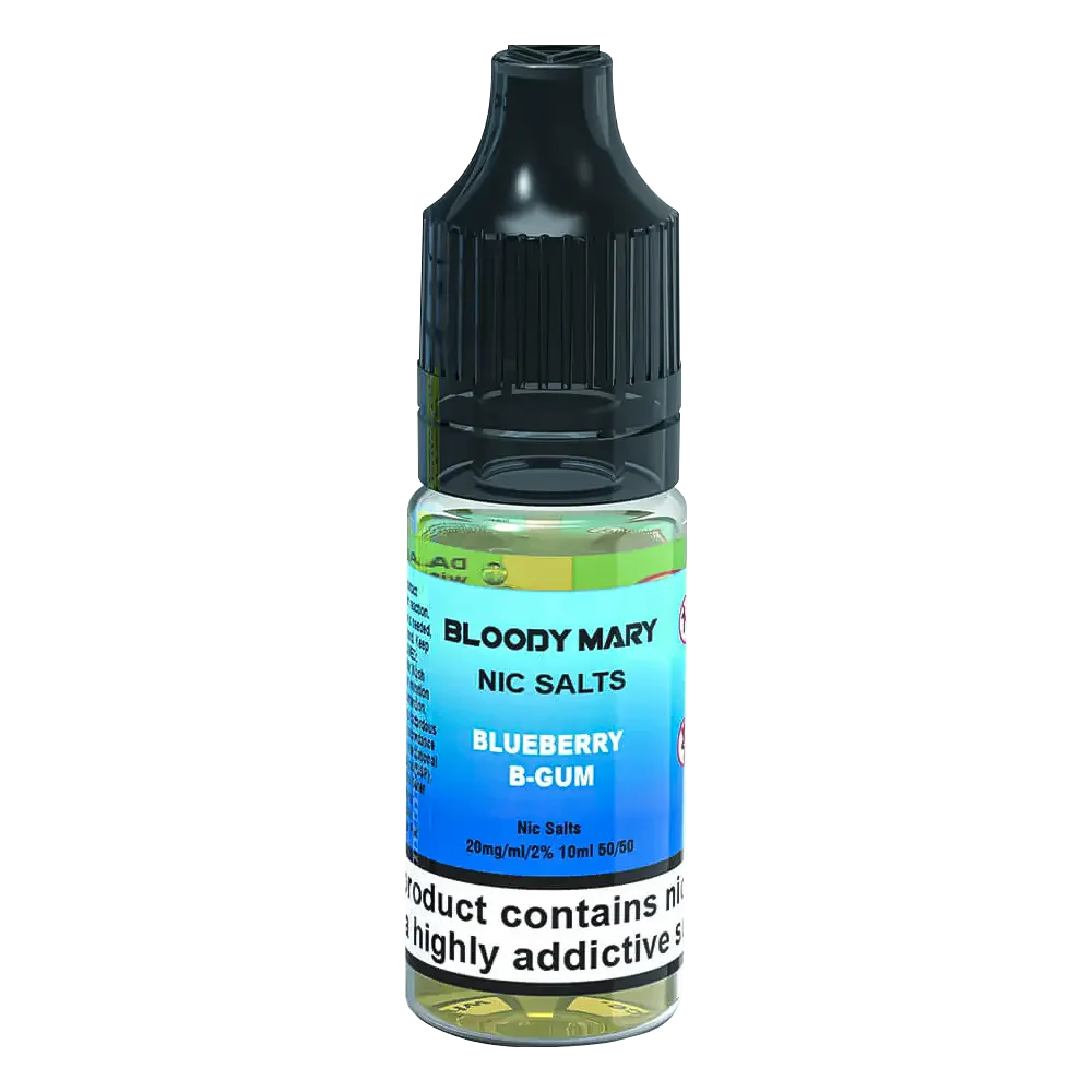 Bloody Mary Blueberry B-Gum Nic Salt Vape Juice