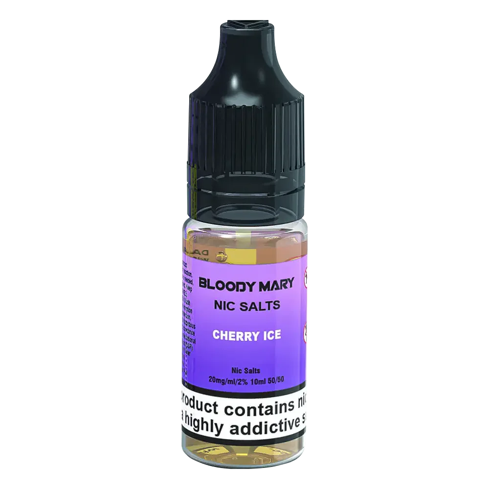 Bloody Mary Cherry Ice Nic Salt Vape Juice