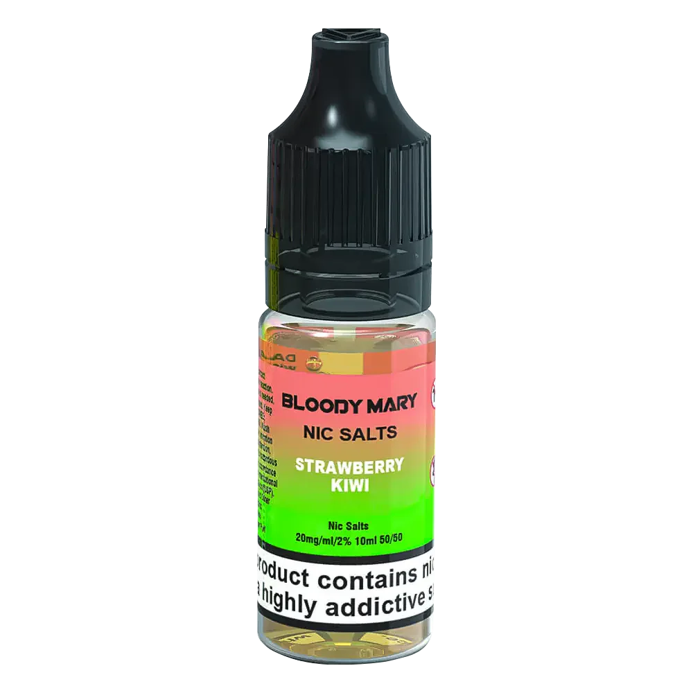 Bloody Mary Strawberry Kiwi Nic Salt Vape Juice