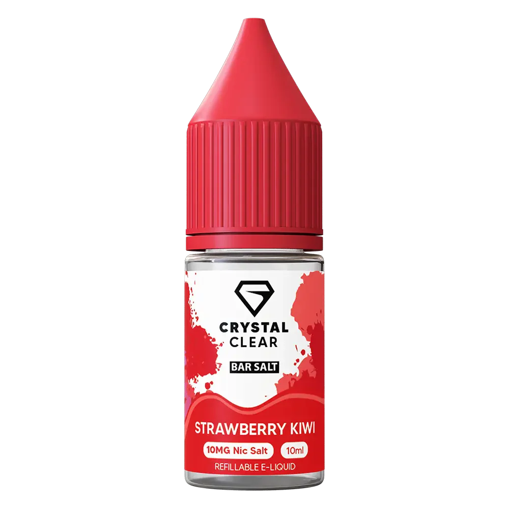 Crystal Clear Strawberry Kiwi Nic Salt Vape juice 10ml