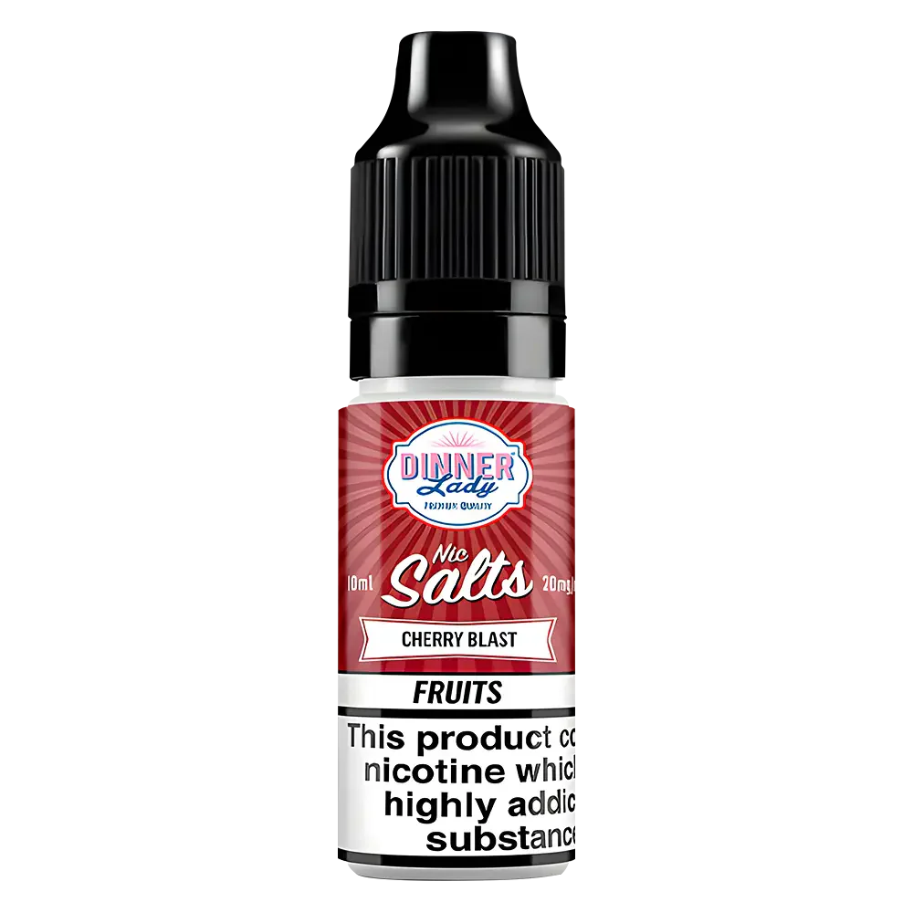 Cherry Blast Dinner Lady Salts E liquid - 5 for 10 Cherry Blast Dinner Lady Salts E liquid - 5 for 10