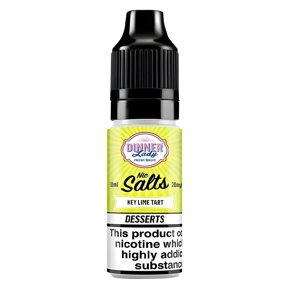 Dinner Lady key Lime Tart Nic Salt Vape Juice