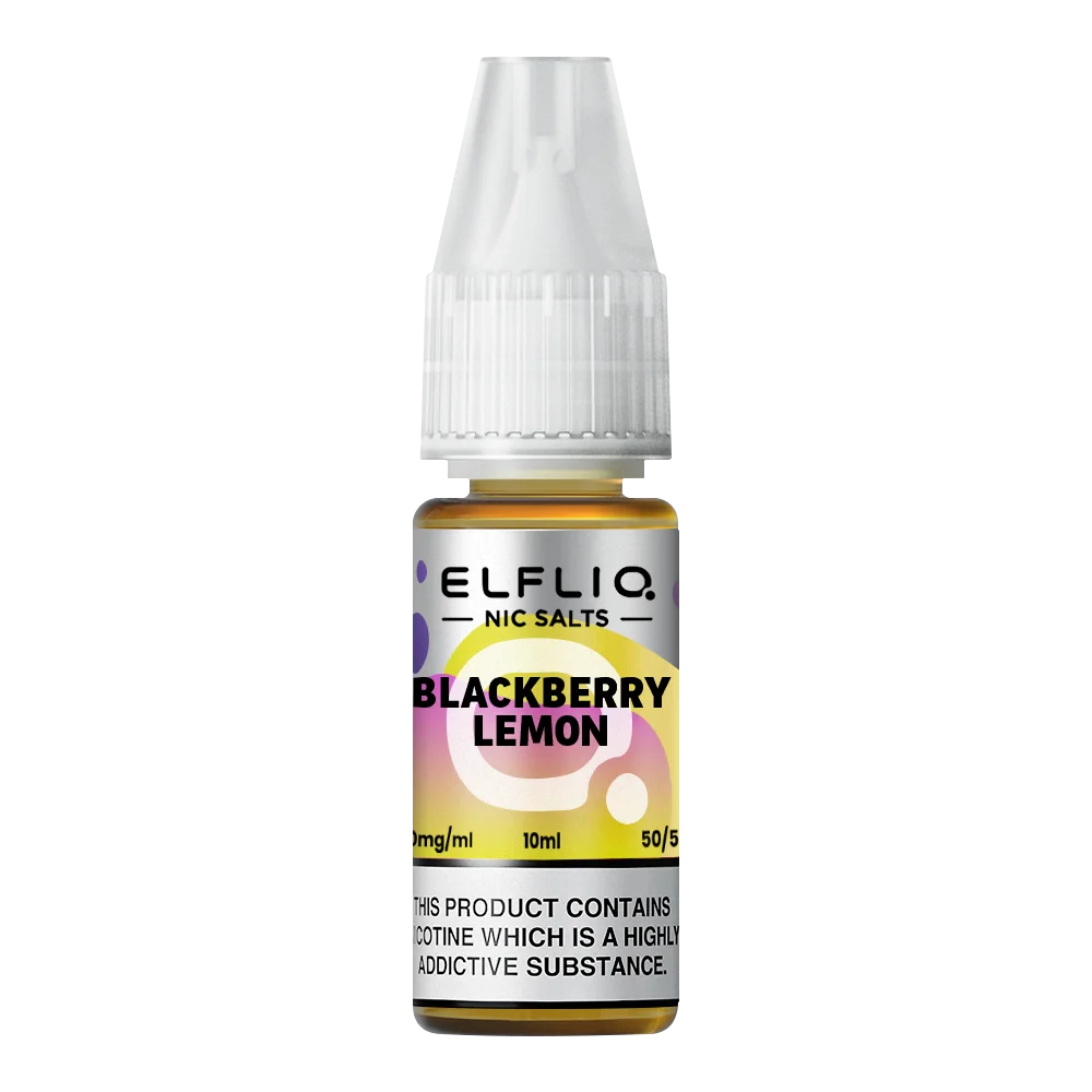 Elf Bar ElfLiq Blackberry Lemon Nic Salt Vape Juice