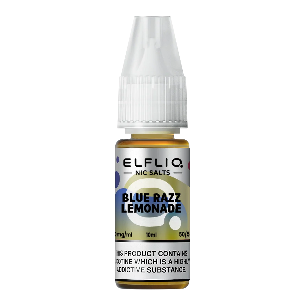 Elf Bar ElfLiq Blue Razz Lemonade Nic Salt Vape Juice