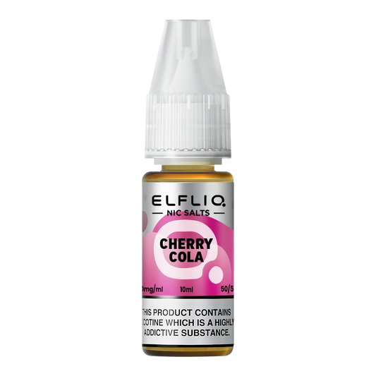 Elf Bar ElfLiq Cherry Cola Nic Salt Vape Juice 10ml