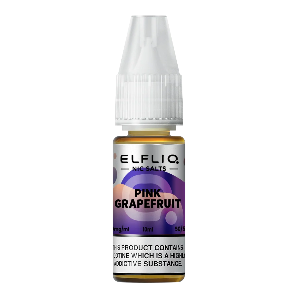 Elf Bar ElfLiq Pink Grapefruit Nic Salt Vape Juice