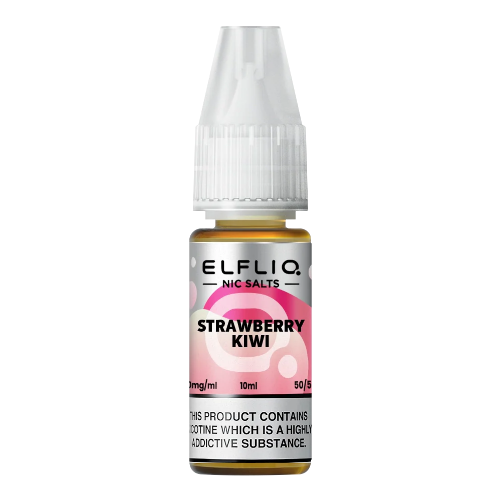 Elf Bar ElfLiq Strawberry Kiwi Nic Salt Vape Juice 10ml