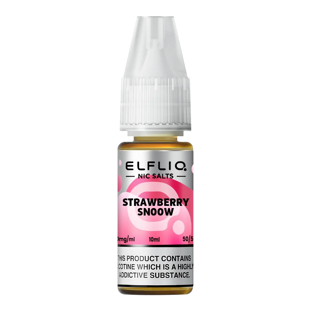 Elf Bar ElfLiq Strawberry Snoow Nic Salt Vape Juice