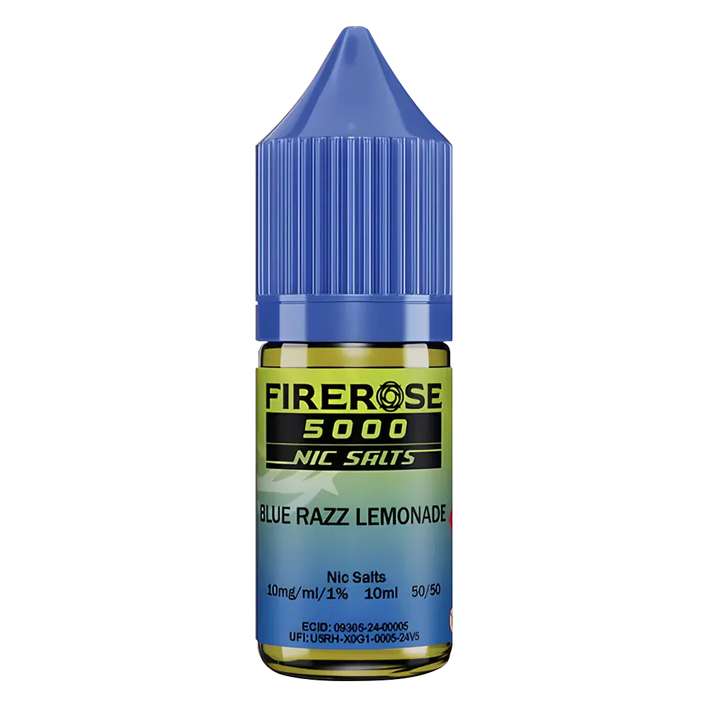 Blue Razz Lemonade Elux Firerose 5000 Nic Salt Vape Juice