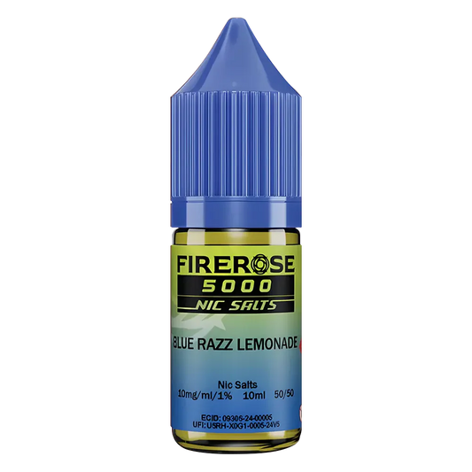 Blue Razz Lemonade Elux Firerose 5000 Nic Salt Vape Juice