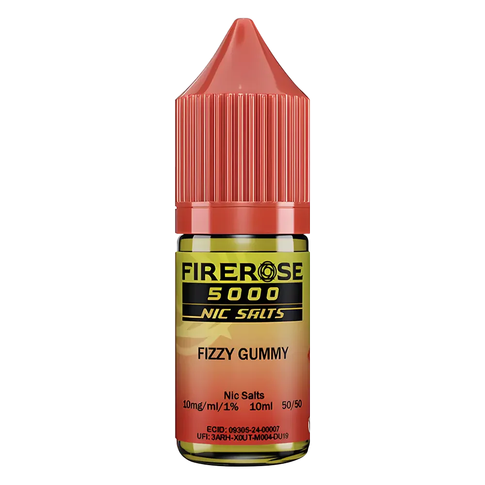 Fizzy Gummy Elux Firerose 5000 Nic Salt Vape Juice