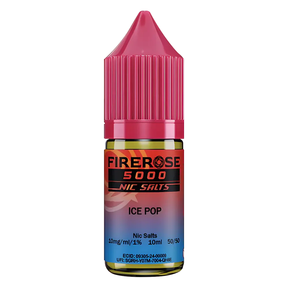 Ice Pop Elux Firerose 5000 Nic Salt Vape Juice