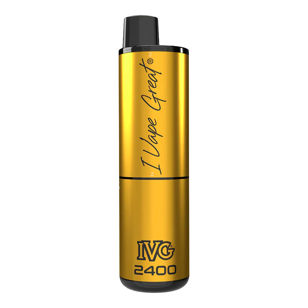 IVG 2400 Banana Orange Ice Disposable Vape