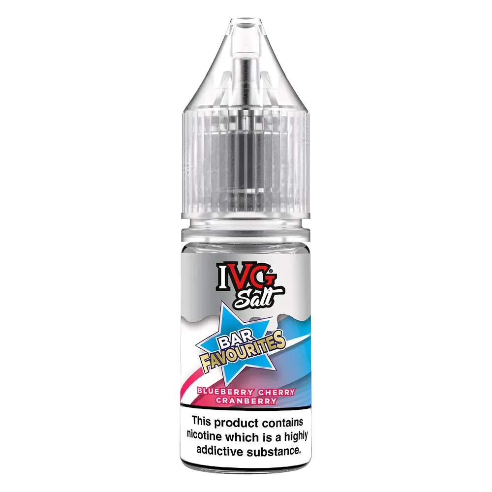 IVG Bar Favourites Blueberry Cherry Cranberry Nic Salt