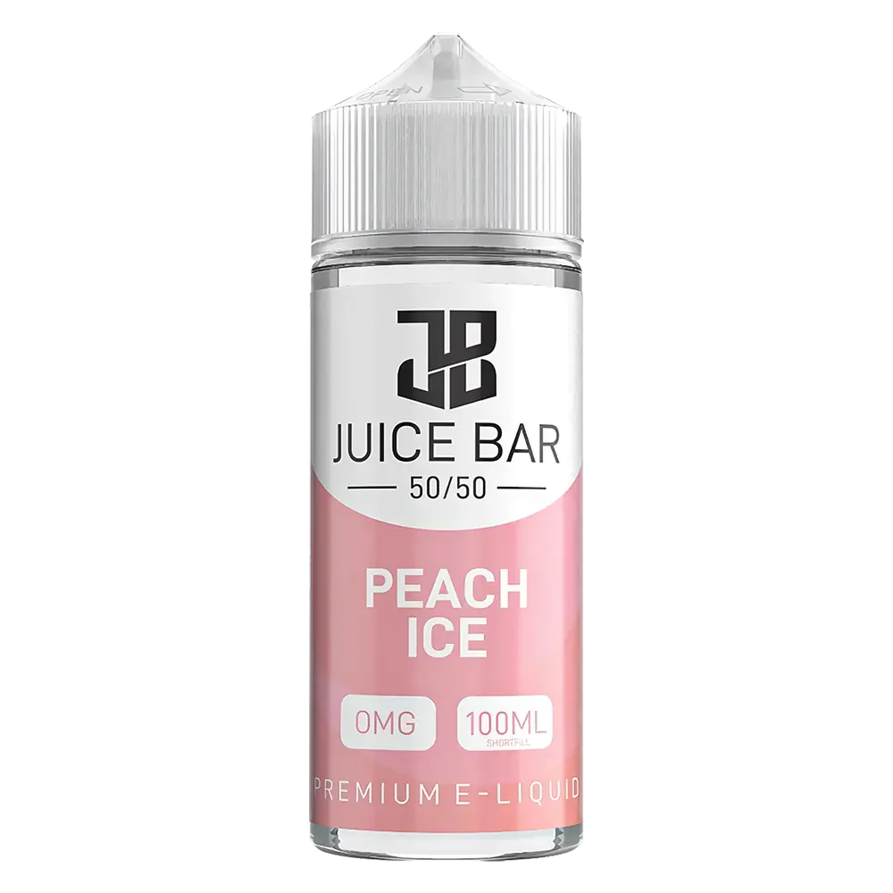 Juice Bar Peach Ice 100ml Shortfill E-Liquid