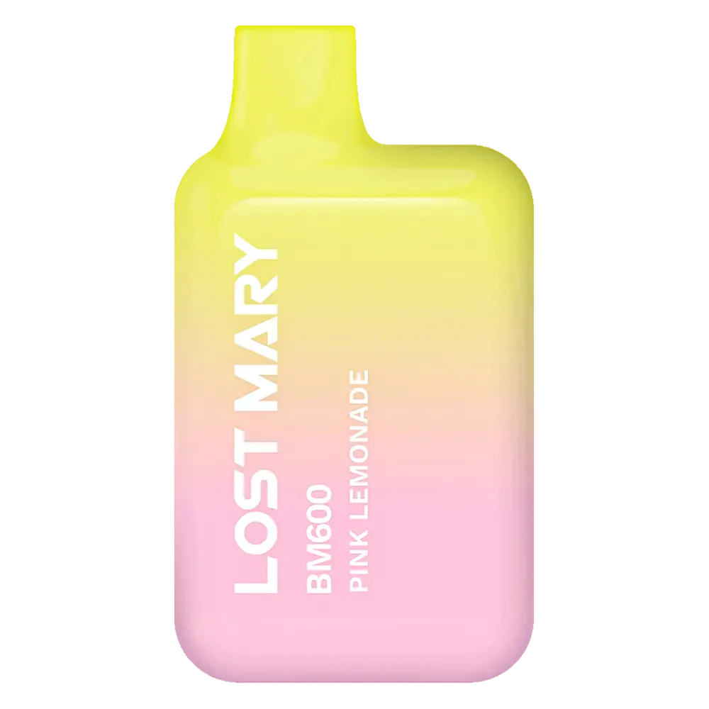 lost mary pink vape Lost Mary BM600 Pink Lemonade Disposable Vape
