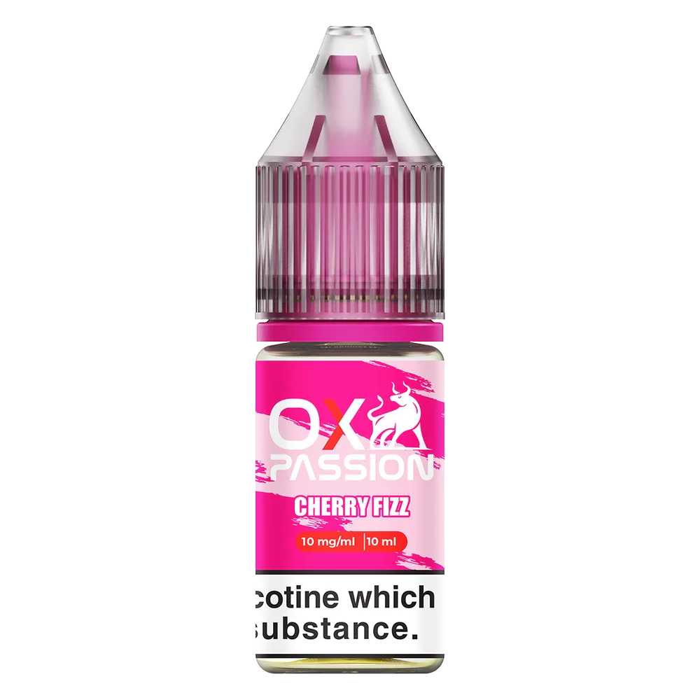 Ox Passion Cherry Fizz Nic Salt E-Liquid by OXVA