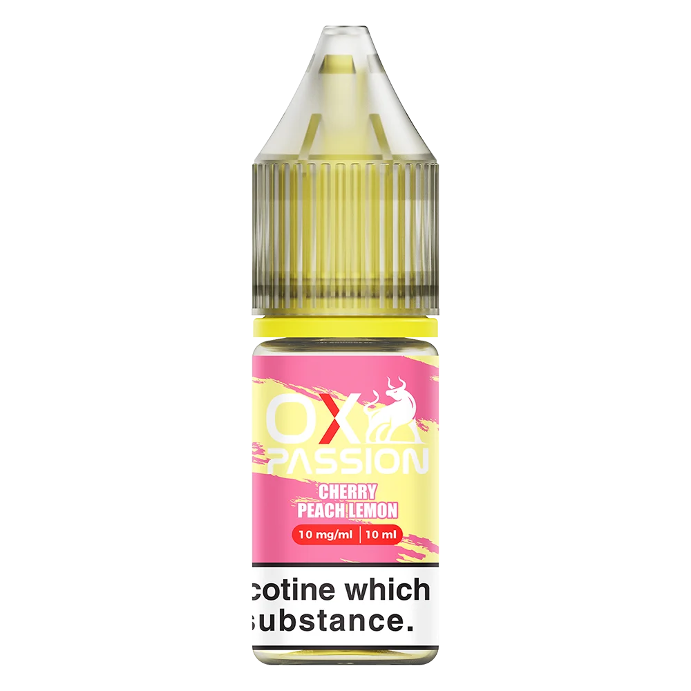 Ox Passion Cherry Peach Lemon Nic Salt E-Liquid by OXVA