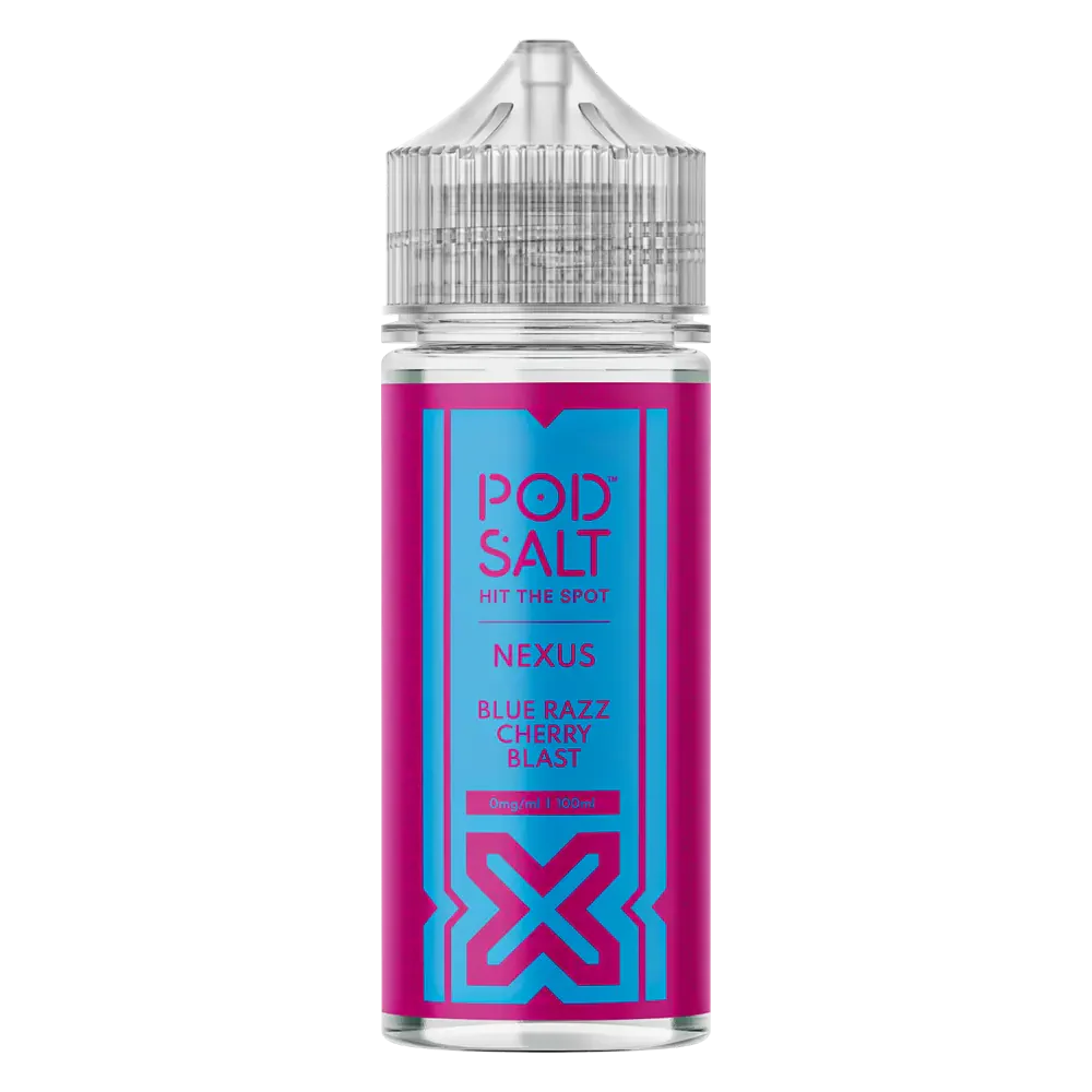 Pod Salt Nexus Blue Razz Cherry Blast 100ml E-Liquid