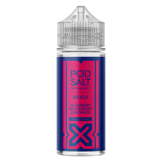 Pod Salt Nexus Blueberry Blackberry Lemonade 100ml E-Liquid