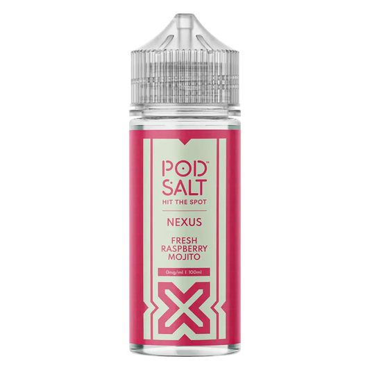 Pod Salt Nexus Fresh Raspberry Mojito 100ml E-Liquid