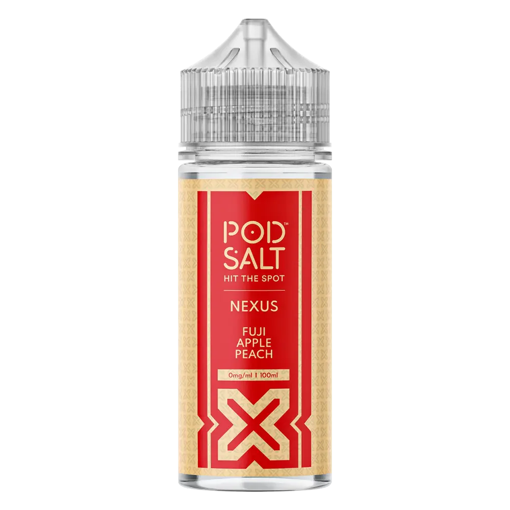 Pod Salt Nexus Fuji Apple Peach 100ml E-Liquid