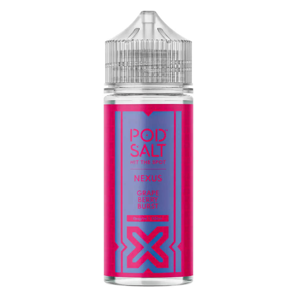 Pod Salt Nexus Grape Berry Burst 100ml E-Liquid