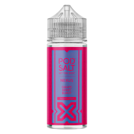 Pod Salt Nexus Grape Berry Burst 100ml E-Liquid
