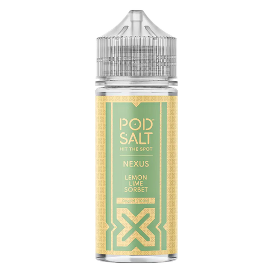 Pod Salt Nexus Lemon Lime Sorbet 100ml E-Liquid