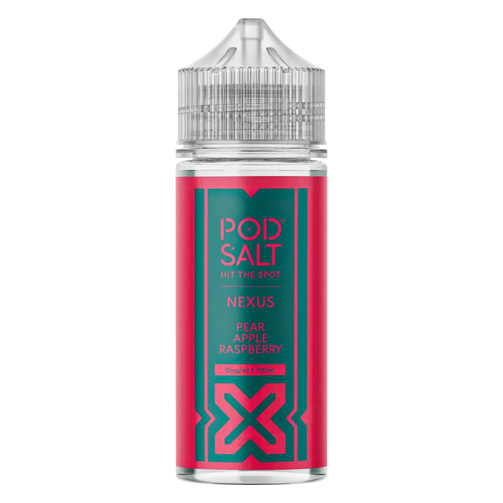 Pod Salt Nexus Pear Apple Raspberry 100ml E-Liquid