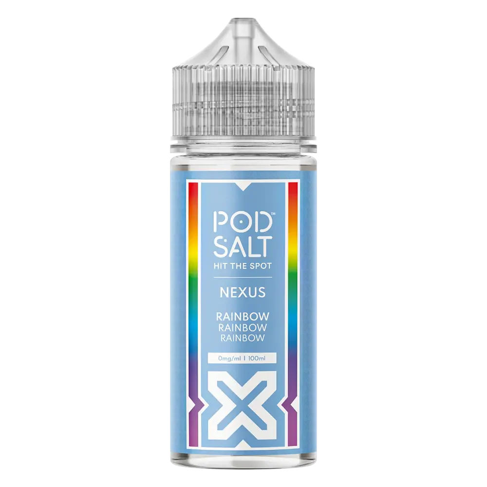 Pod Salt Nexus Rainbow Rainbow Rainbow 100ml E-Liquid