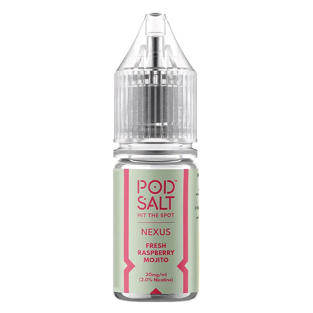 Pod Salt Nexus Fresh Raspberry Mojito Nic Salt Vape Juice