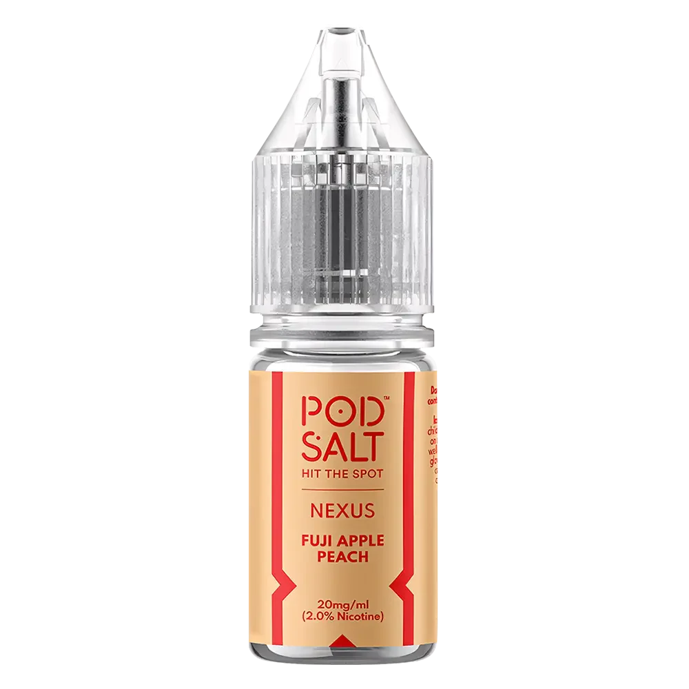 Pod Salt Nexus Fuji Apple Peach Nic Salt Vape Juice