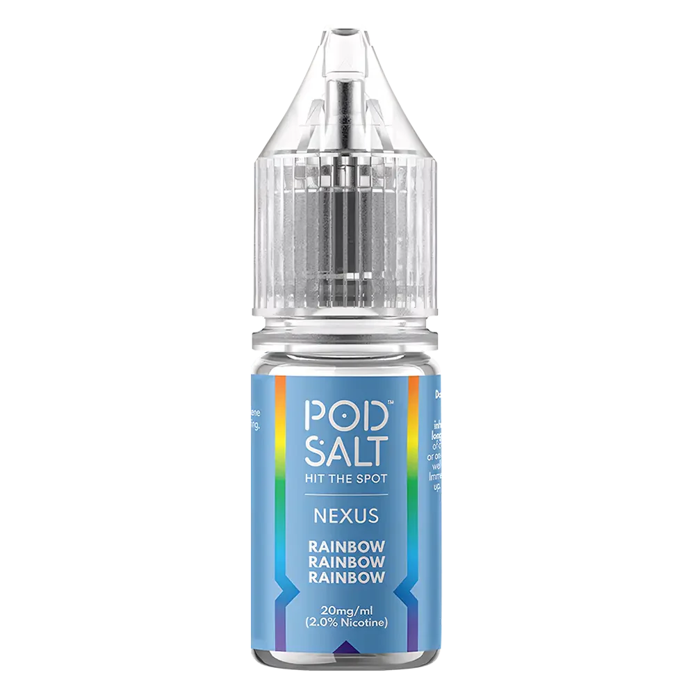 Rainbow Nic Salt E-Liquid by Nexus Pod Salt