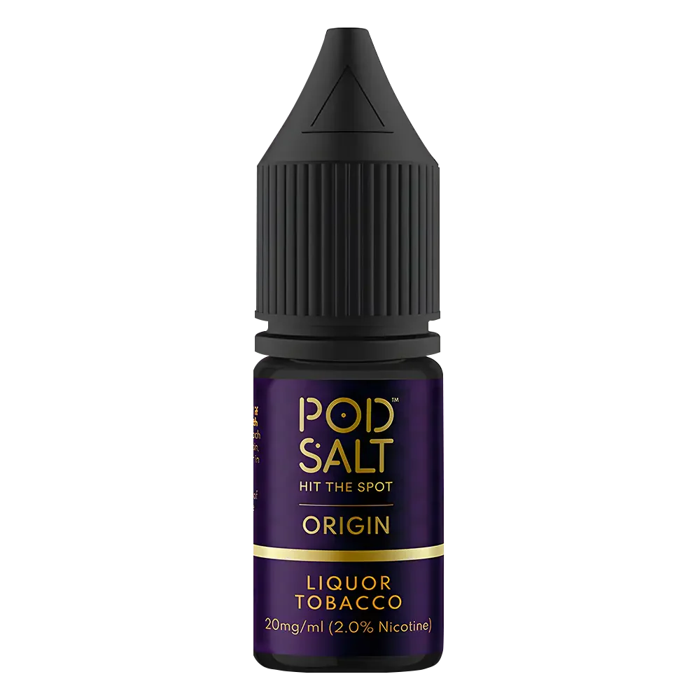 Pod Salt Origin Liquor Tobacco Nic Salt Vape Juice