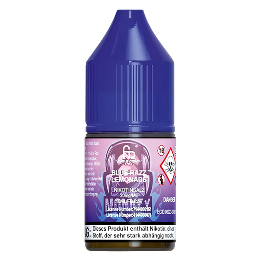 R And M Tornado 7000 Blue Razz Lemonade Nic Salt Vape Juice