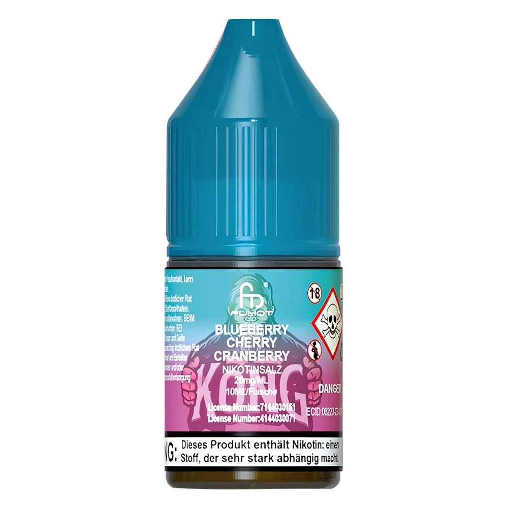 R And M Tornado 7000 Blueberry Cherry Cranberry Nic Salt Vape Juice