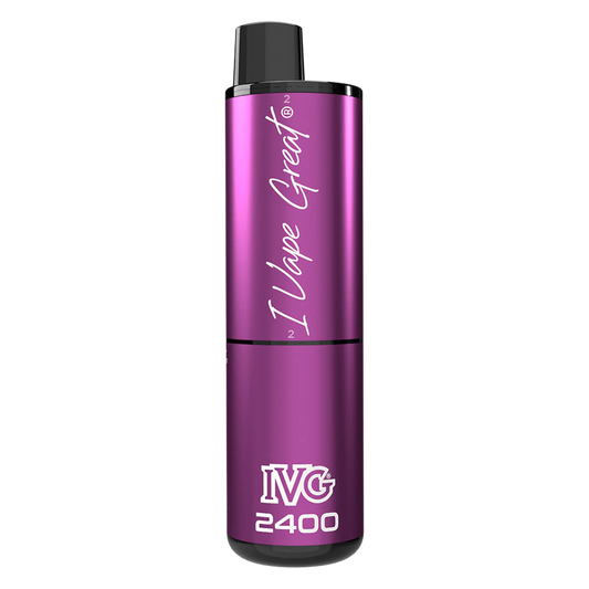 IVG 2400 Plum Edition Disposable Vape