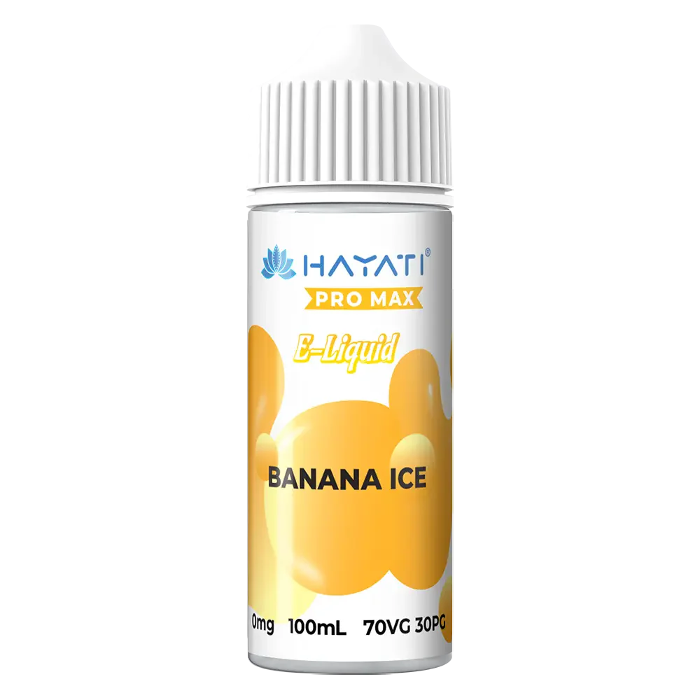 Hayati Banana Ice 100ml Shortfill Vape Juice