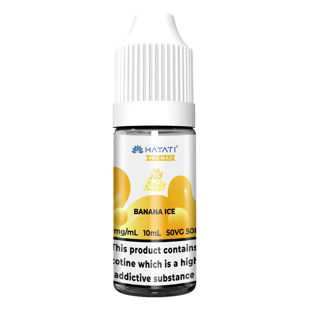 Hayati Pro Max Banana Ice Nic Salt Vape Juice