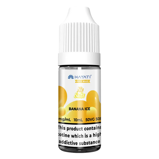 Hayati Pro Max Banana Ice Nic Salt Vape Juice