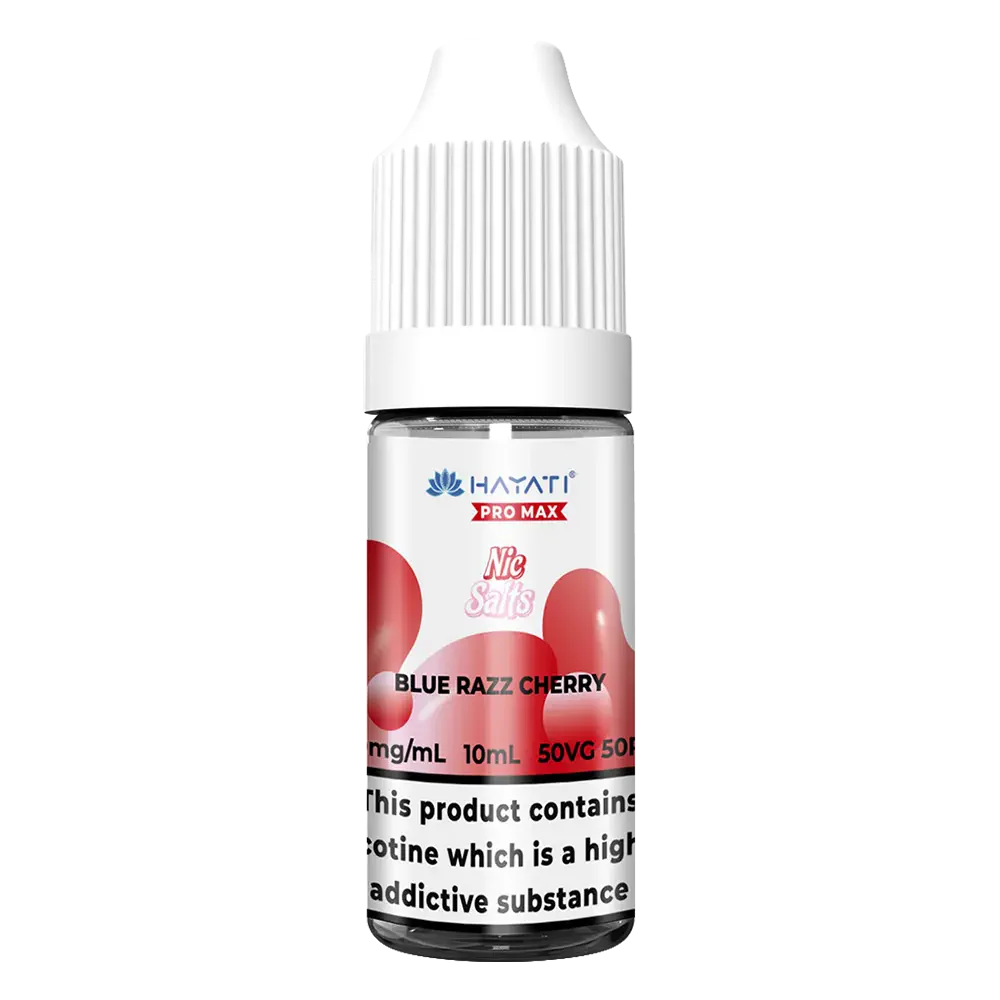 Hayati Pro Max Blue Razz Cherry Nic Salt Vape Juice