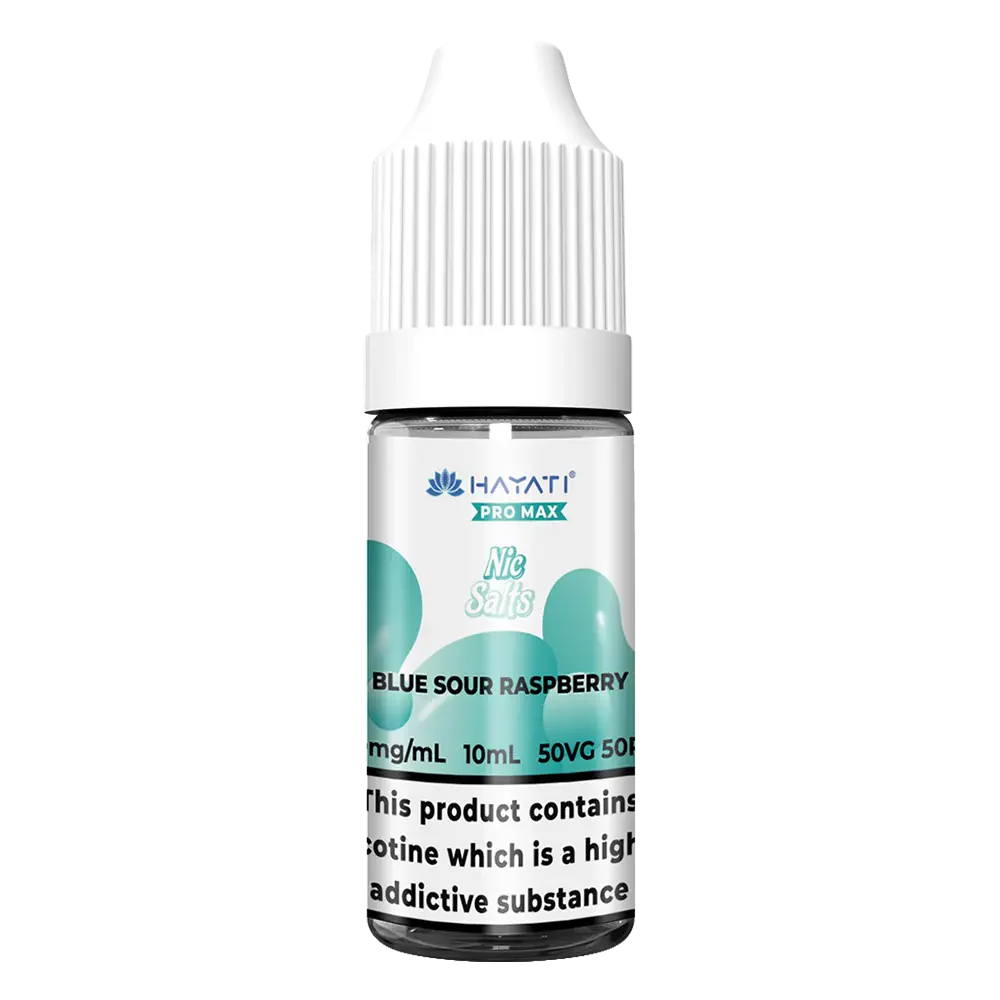 Hayati Pro Max Blue Sour Raspberry Nic Salt Vape Juice