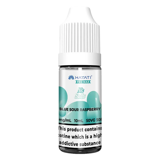 Hayati Pro Max Blue Sour Raspberry Nic Salt Vape Juice