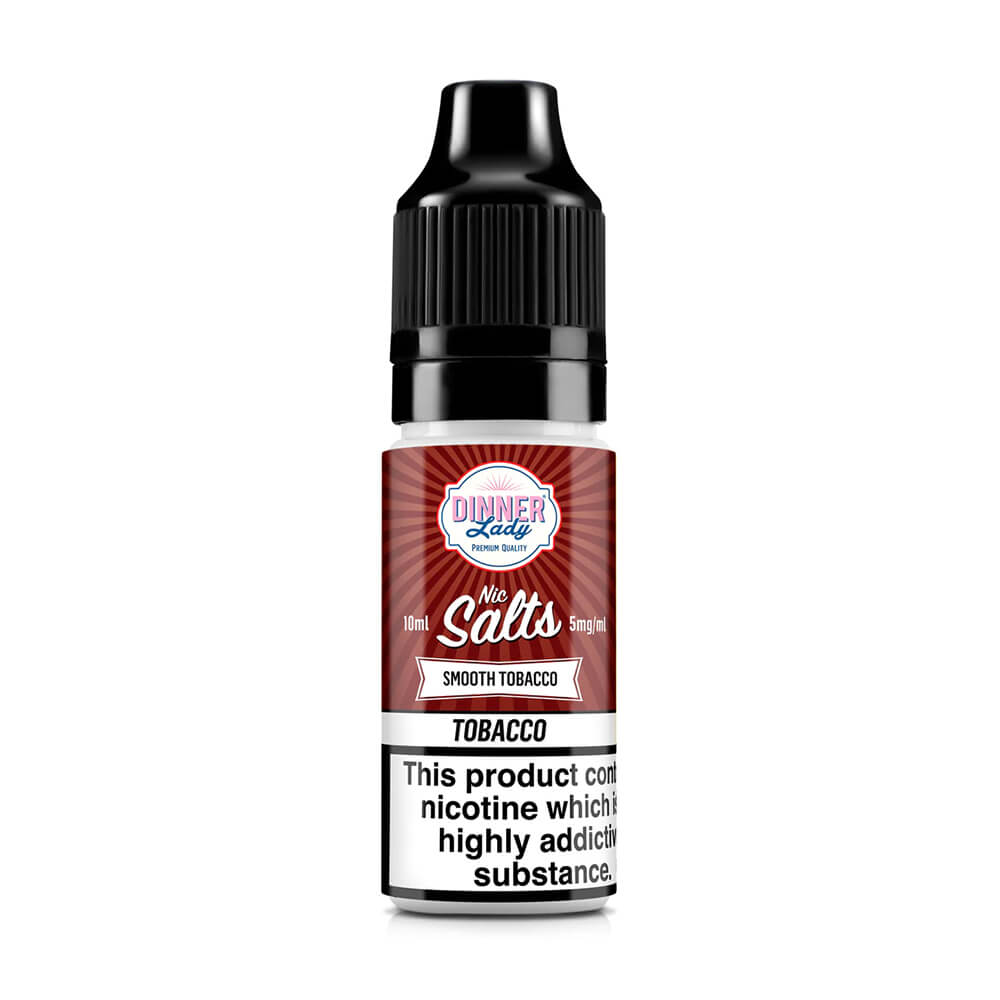 Dinner Lady Smooth Tobacco Nic Salt E-Liquid 10ml