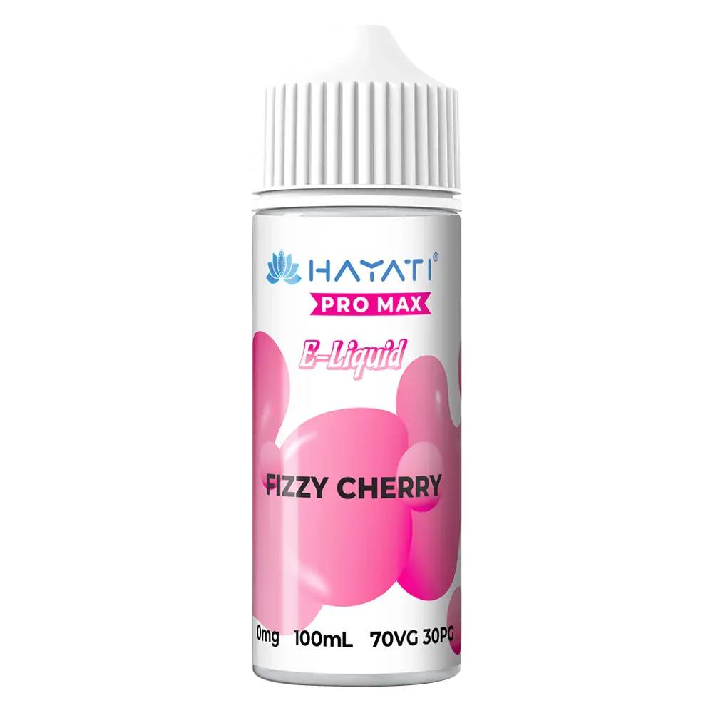 Hayati Fizzy Cherry 100ml Shortfill Vape Juice