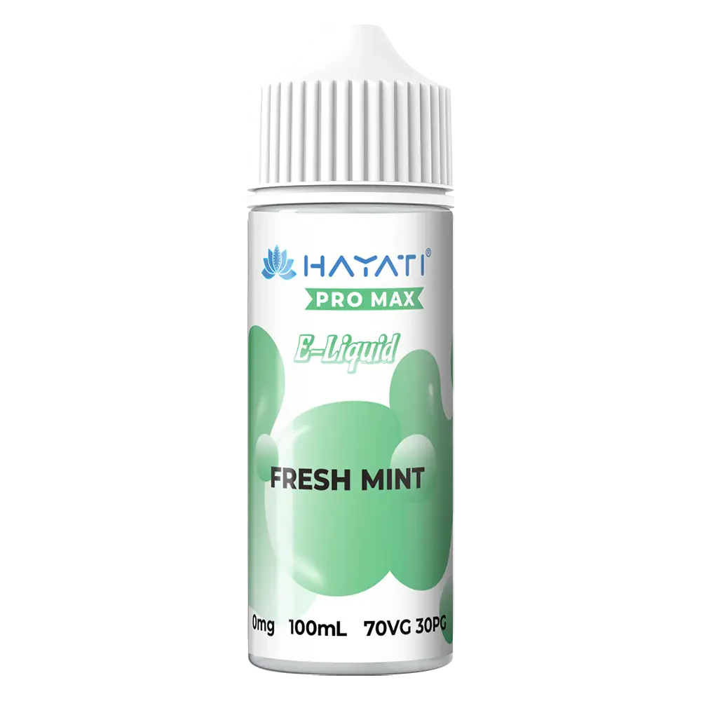 Hayati Fresh Mint 100ml Shortfill Vape Juice