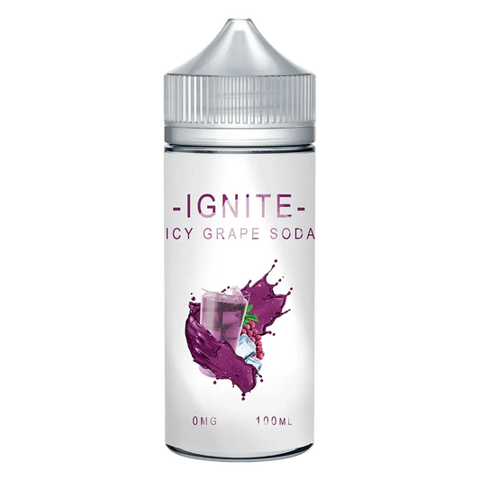 ignite ice Grape Soda 100ml E-Liquid